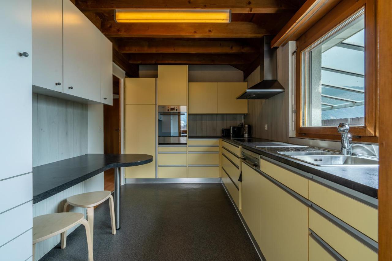 Jungfrau-View Apartment, Terrace & Free Parking Wilderswil Exterior photo