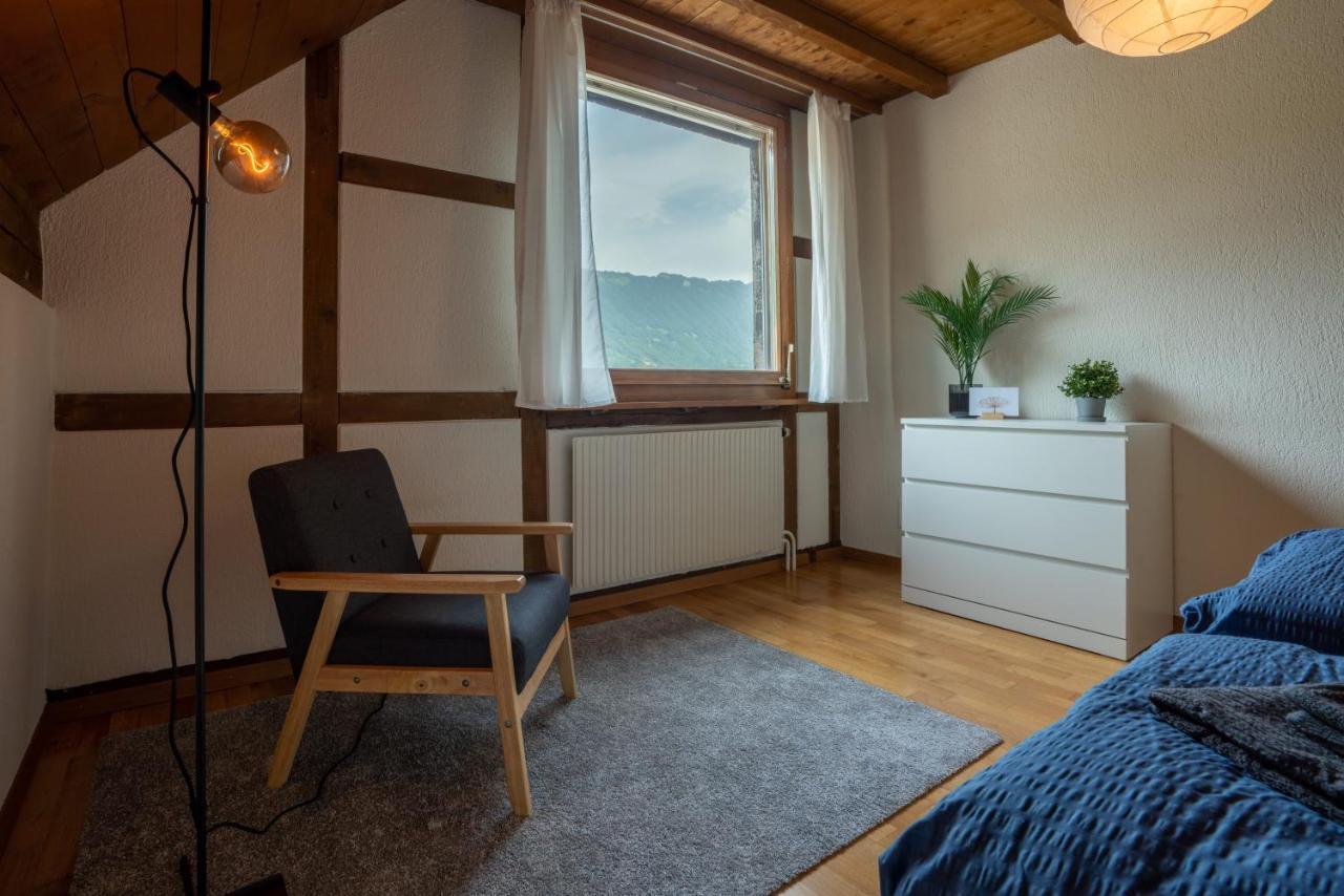 Jungfrau-View Apartment, Terrace & Free Parking Wilderswil Exterior photo