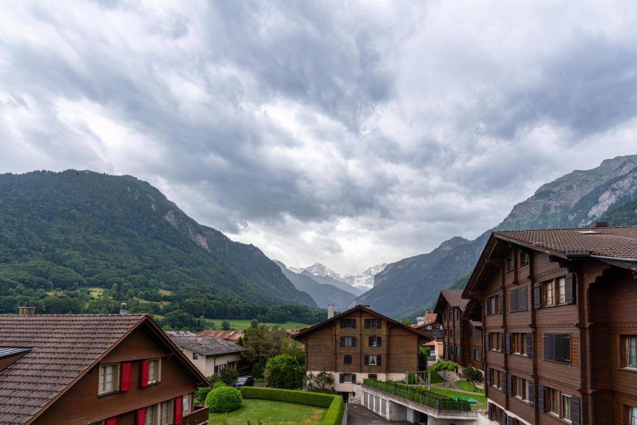 Jungfrau-View Apartment, Terrace & Free Parking Wilderswil Exterior photo