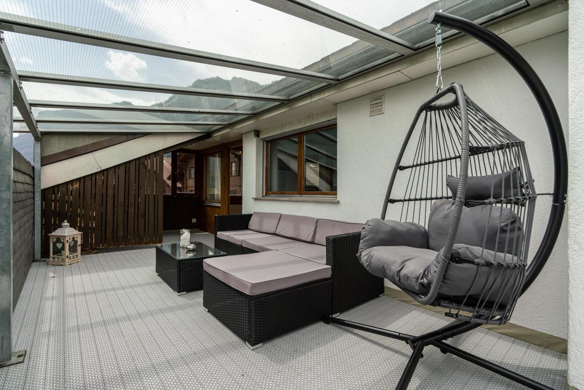 Jungfrau-View Apartment, Terrace & Free Parking Wilderswil Exterior photo